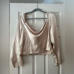 Satin Princess Polly Top